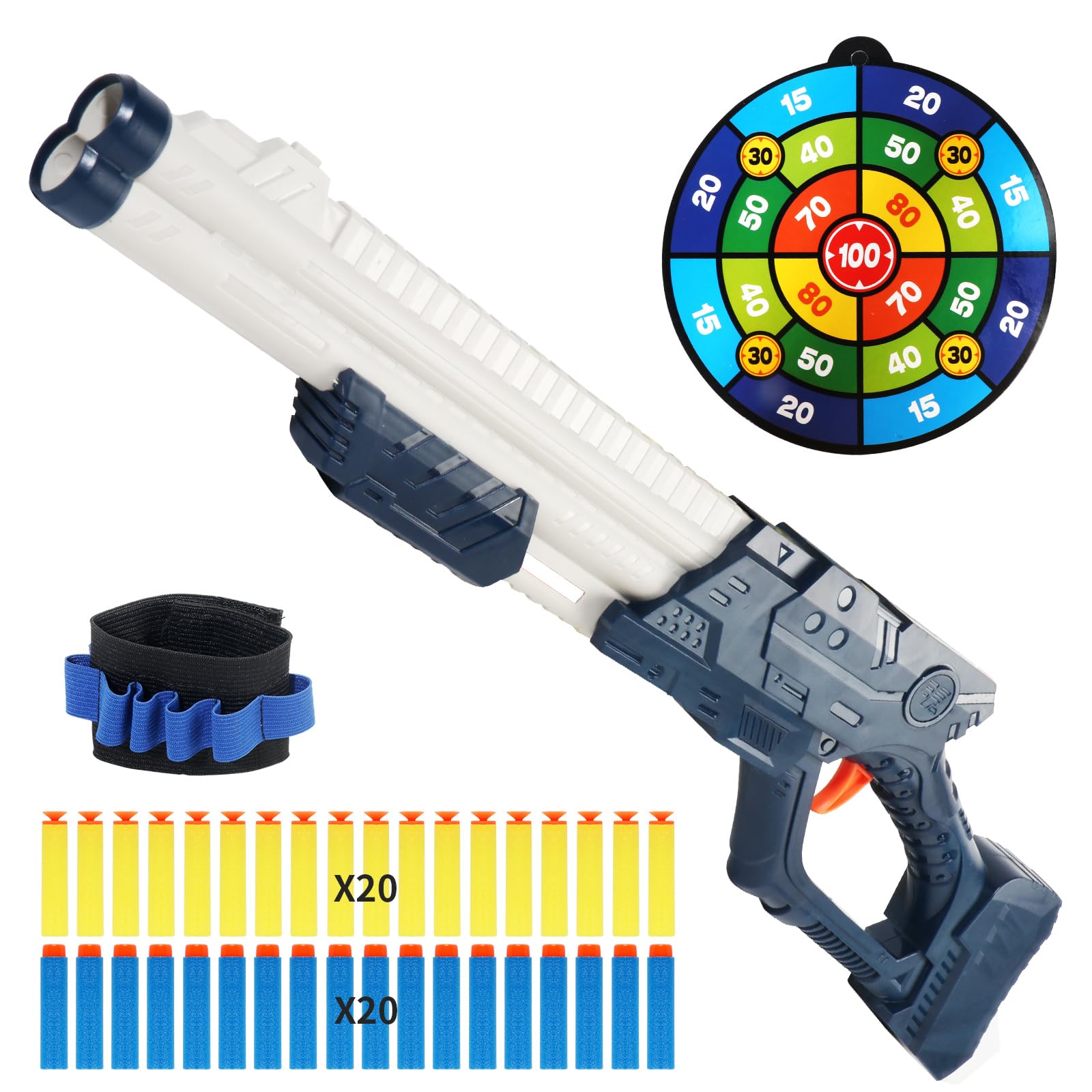 Soft Bullet  Toy Foam Blasters - Kids Outdoor Xmas Gifts recension och pris