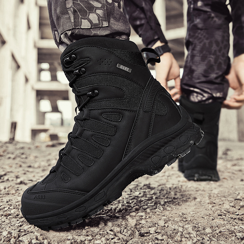 New Men Tactical Boots Militar - Kids Outdoor Climbing recension och pris