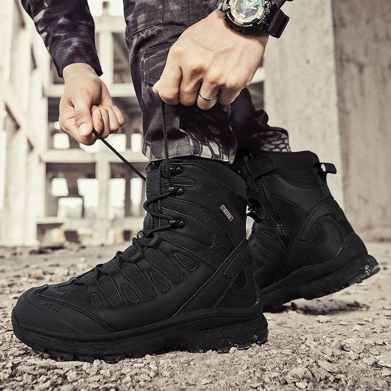 New Men Tactical Boots Militar - Kids Outdoor Climbing recension och pris