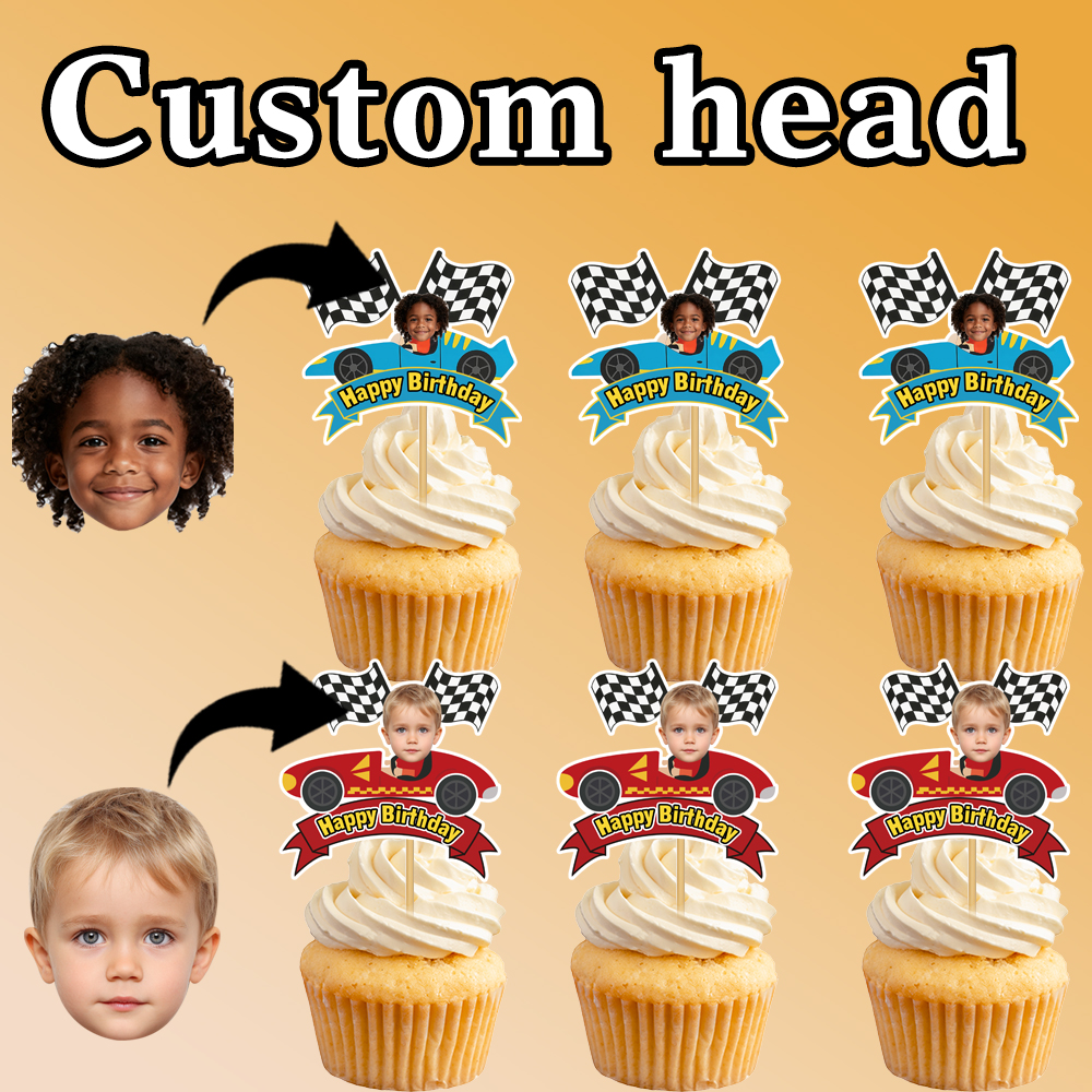 6/12/24pcs custom photo racing - Kids Outdoor Merry Go Round recension och pris