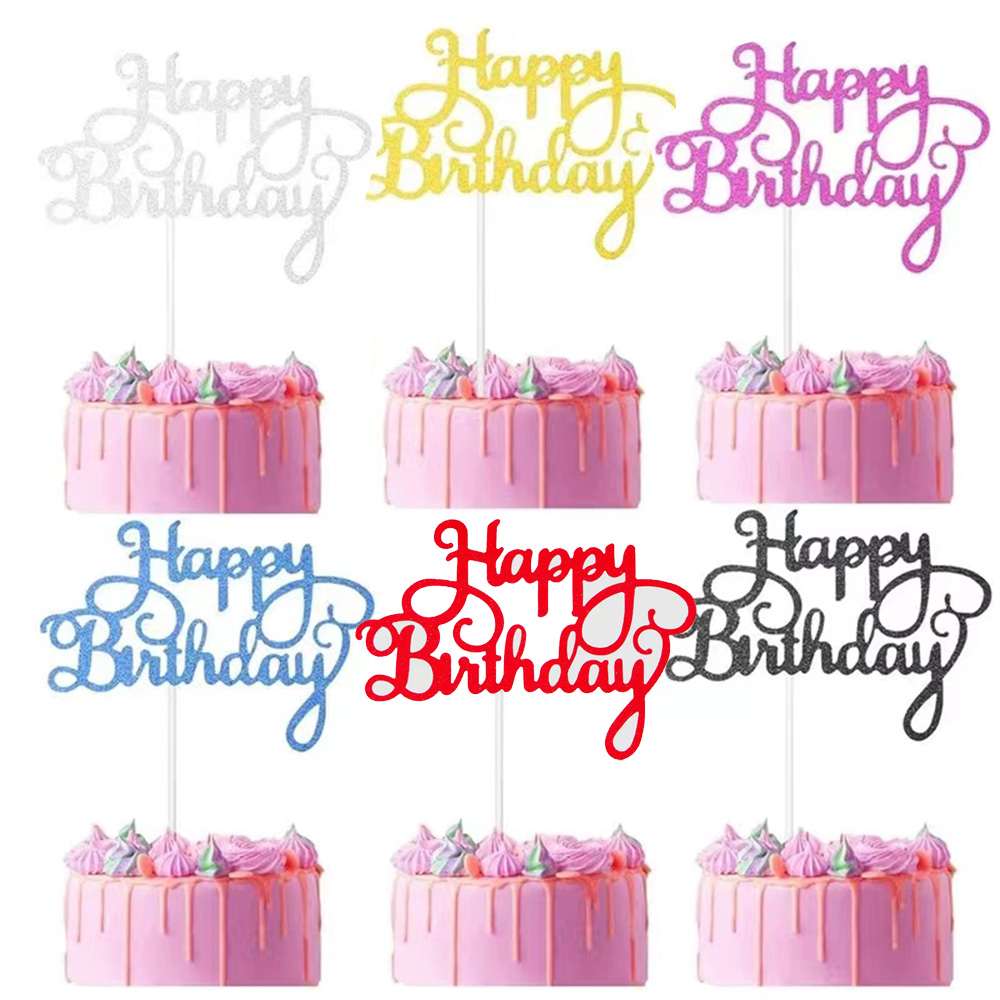 5pcs Happy Birthday Cake Toppe - Kids Outdoor Merry Go Round recension och pris