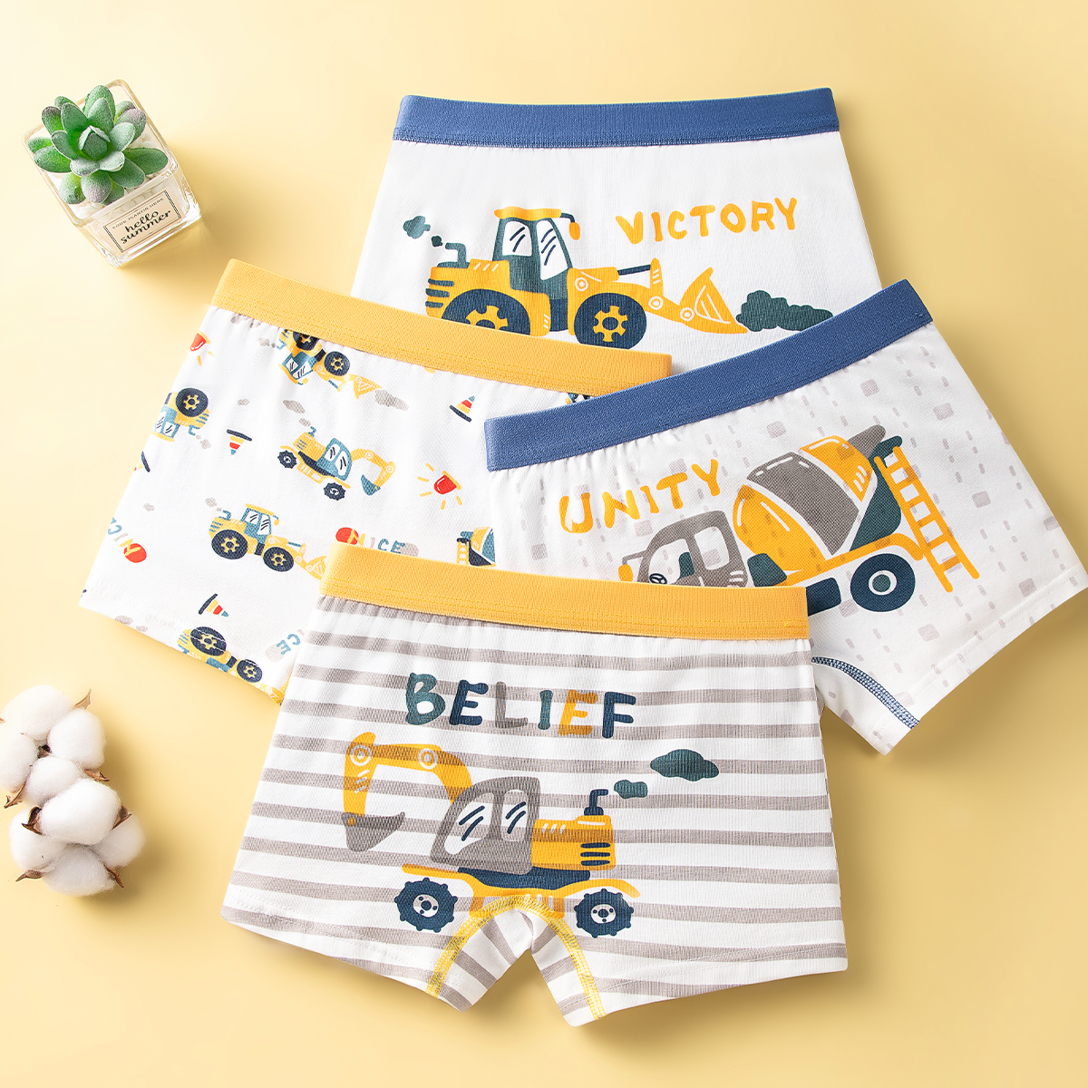 4Pcs High Quality Cotton Kid B - Kids Outdoor Excavator recension och pris