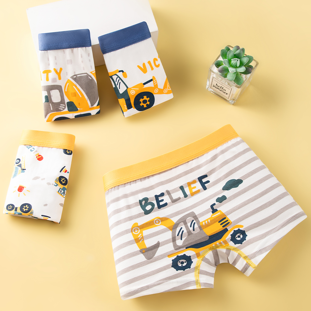 4Pcs High Quality Cotton Kid B - Kids Outdoor Excavator recension och pris