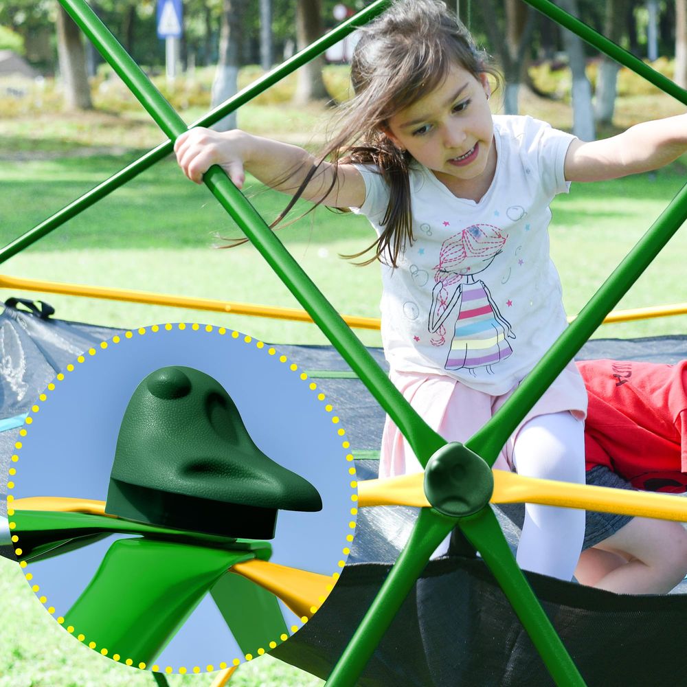 13FT Climbing Dome with Hammoc - Kids Outdoor Dome Climber recension och pris