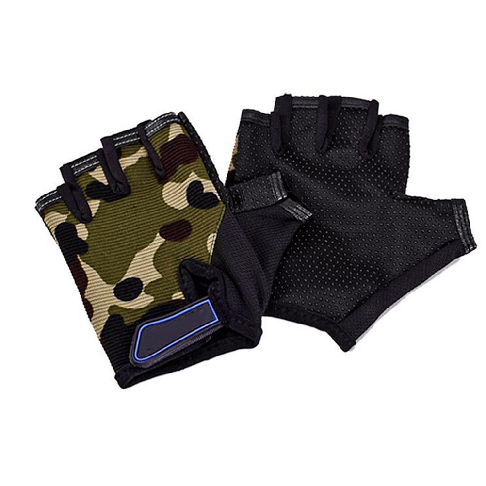 1Pair Kids Cycling Gloves Half - Kids Outdoor Climbing recension och pris