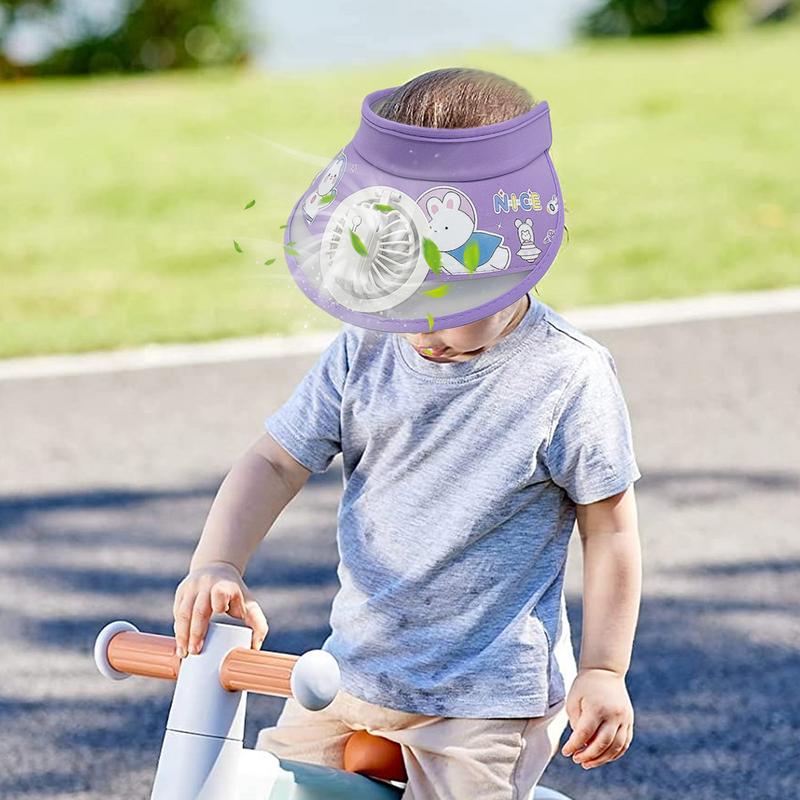 Kids Sun Visor Rechargeable Fa - Kids Outdoor Area recension och pris