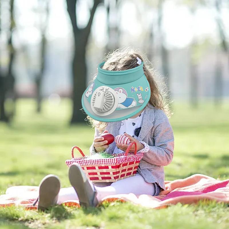 Kids Sun Visor Rechargeable Fa - Kids Outdoor Area recension och pris