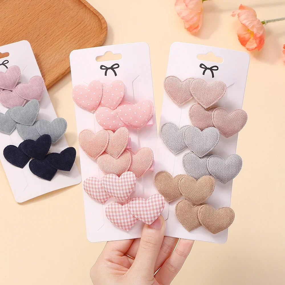 6Pcs/set Elegant Heart Designs - Kids Outdoor Outfit recension och pris