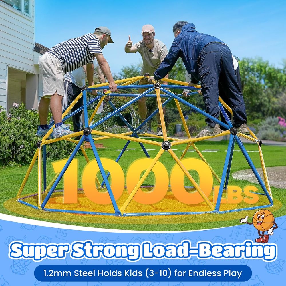 Zupapa 10T ClimDome, Outdoor J - Kids Outdoor Dome Climber recension och pris