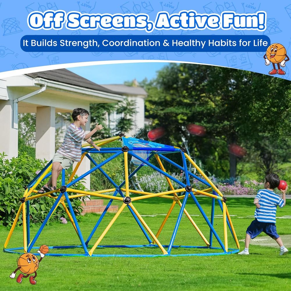 Zupapa 10T ClimDome, Outdoor J - Kids Outdoor Dome Climber recension och pris