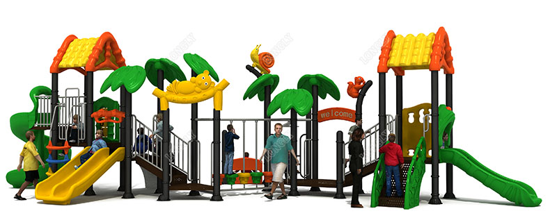 High-Level Outdoor Playground  - Kids Outdoor Area recension och pris