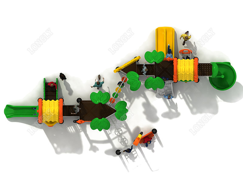 High-Level Outdoor Playground  - Kids Outdoor Area recension och pris