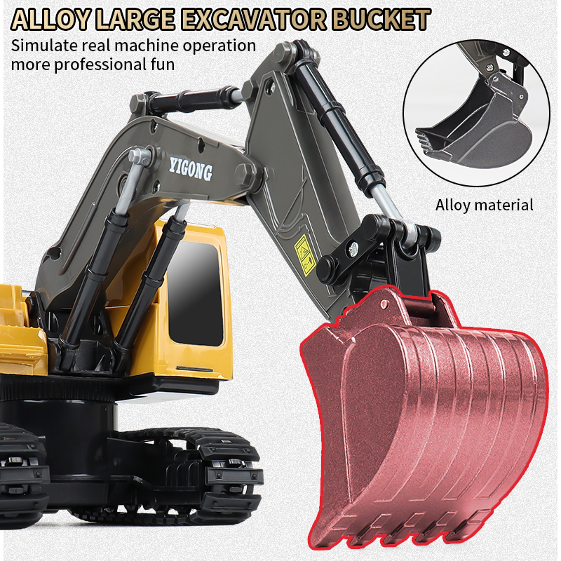 ZWN 2.4G Remote Control Excava - Kids Outdoor Excavator recension och pris