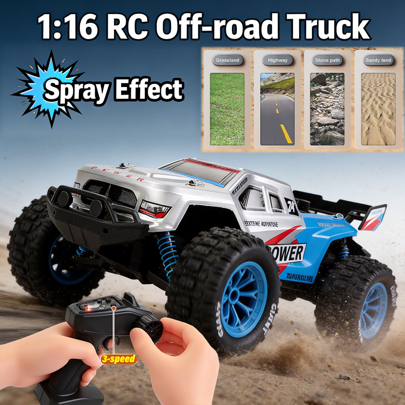New 1:16 Spray RC Cars Buggy T - Kids Outdoor Xmas Gifts recension och pris