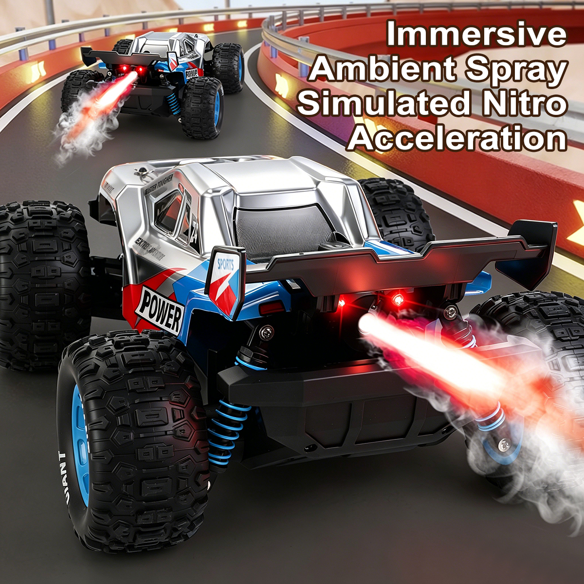 New 1:16 Spray RC Cars Buggy T - Kids Outdoor Xmas Gifts recension och pris