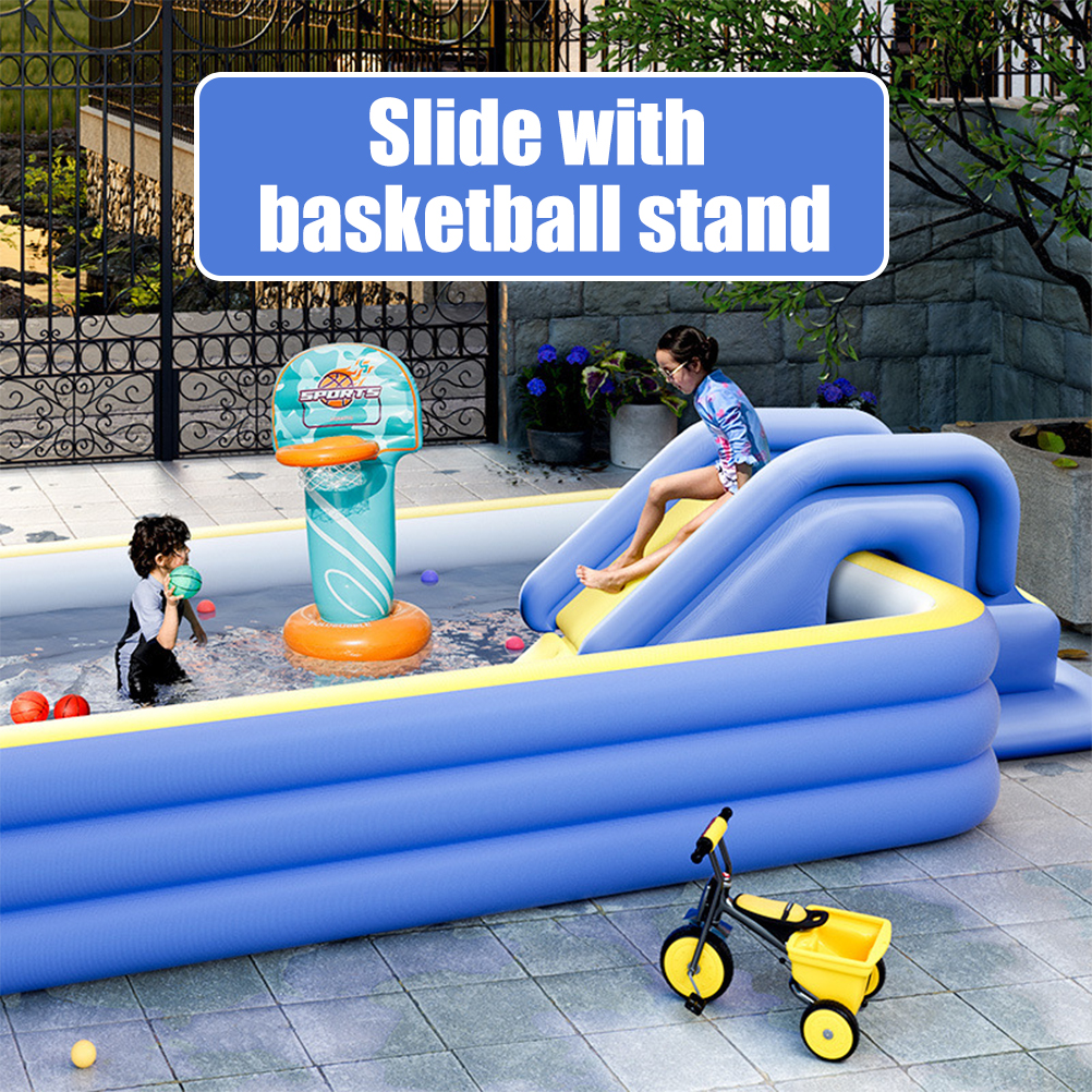 Inflatable Water Slide Compact - Kids Outdoor Climbing recension och pris