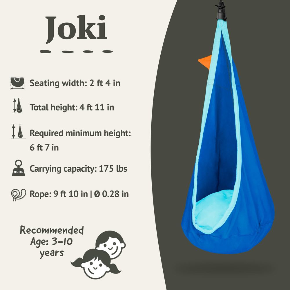 Joki Air Hanging Nest Sensory  - Kids Outdoor Hammock Chair recension och pris