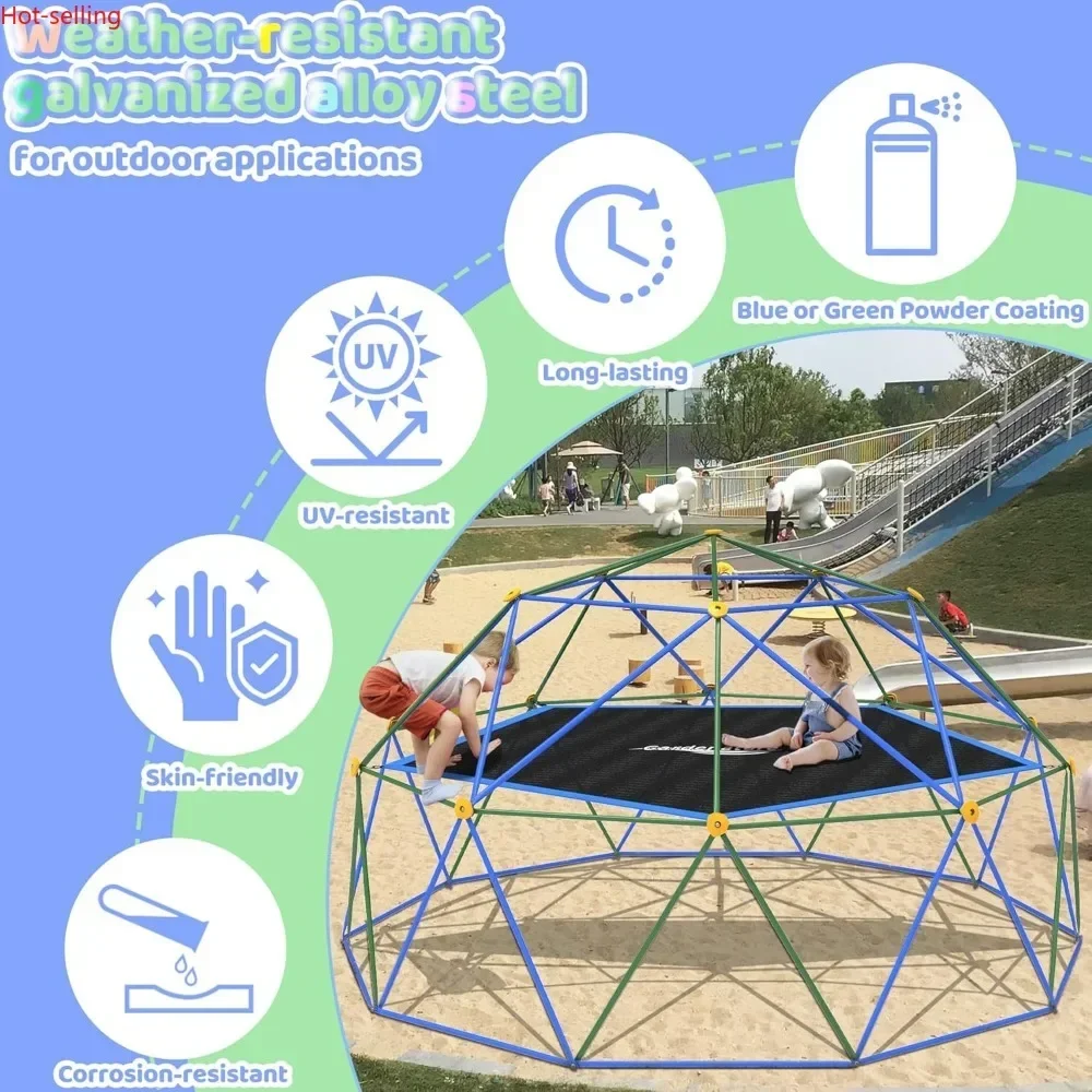 BestsellerGardenature 10FT Cli - Kids Outdoor Dome Climber recension och pris