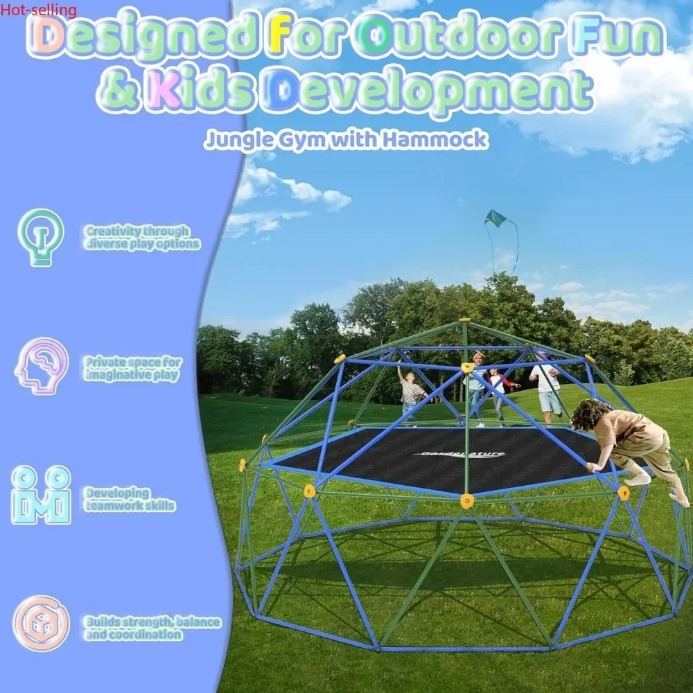 BestsellerGardenature 10FT Cli - Kids Outdoor Dome Climber recension och pris